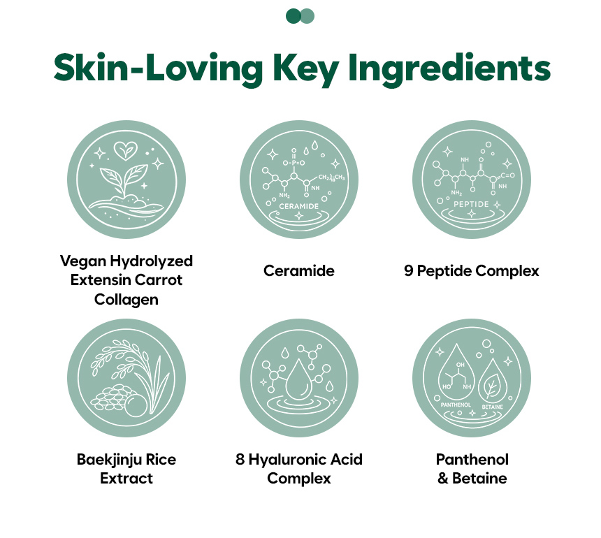 Glokin Emerald Glow Collagen Perfecting Cushion 13g (Silk Beige)